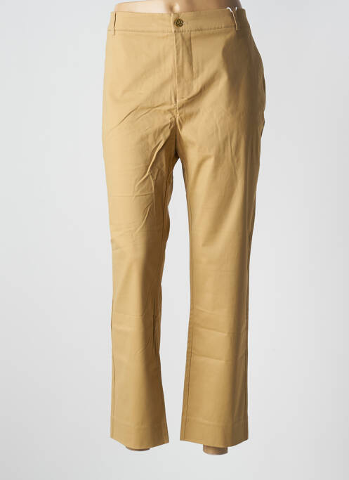 Pantalon 7/8 marron CINDY.H pour femme