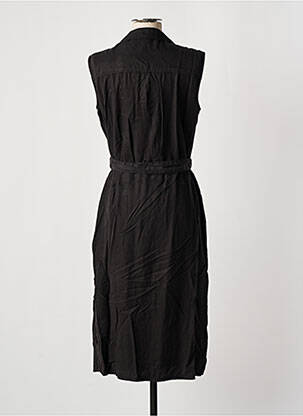 Robe mi-longue sans manche sans manche noir PEPE JEANS femme