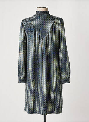Robe courte manches longues manches longues vert INDI & COLD femme