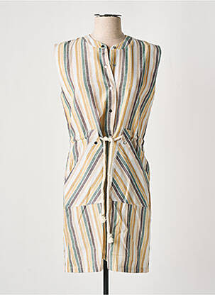 Robe courte sans manche sans manche beige MOLLY BRACKEN femme
