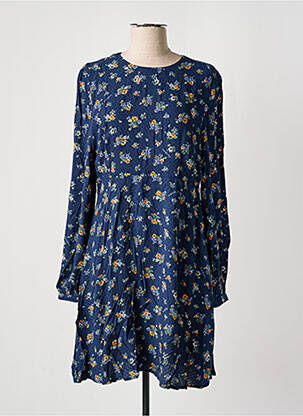 Robe courte manches longues manches longues bleu PEPE JEANS femme