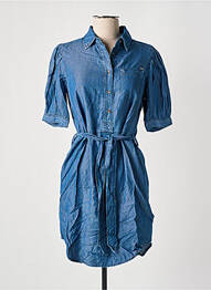 Robe courte manches courtes manches courtes bleu PEPE JEANS femme