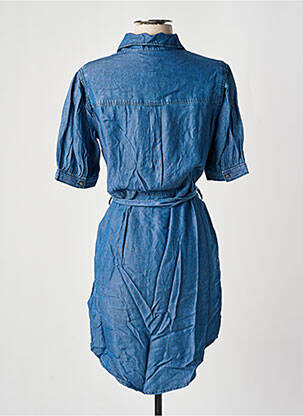 Robe courte manches courtes manches courtes bleu PEPE JEANS femme