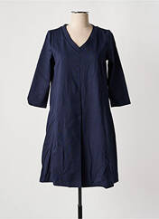 Robe courte bleu LA FEE MARABOUTEE pour femme seconde vue