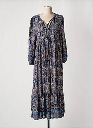 Robe longue bleu MOLLY BRACKEN pour femme