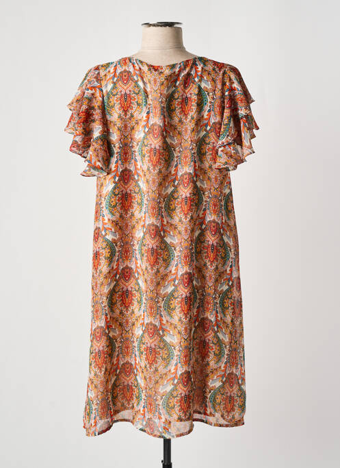 Robe courte orange MOLLY BRACKEN pour femme