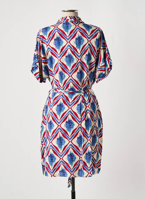 Robe mi-longue bleu FREEMAN T.PORTER pour femme