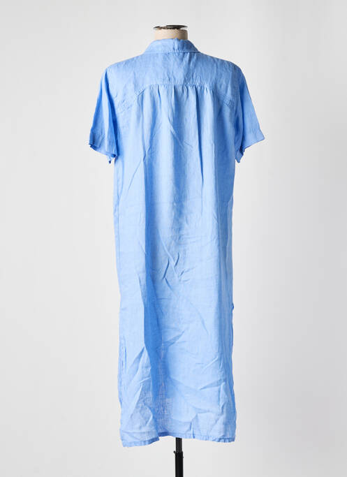 Robe mi-longue bleu INDI & COLD pour femme