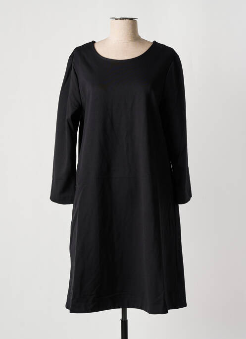 Robe mi-longue noir LA FEE MARABOUTEE pour femme