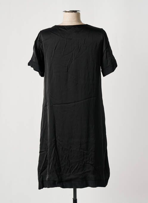 Robe mi-longue noir PAKO LITTO pour femme
