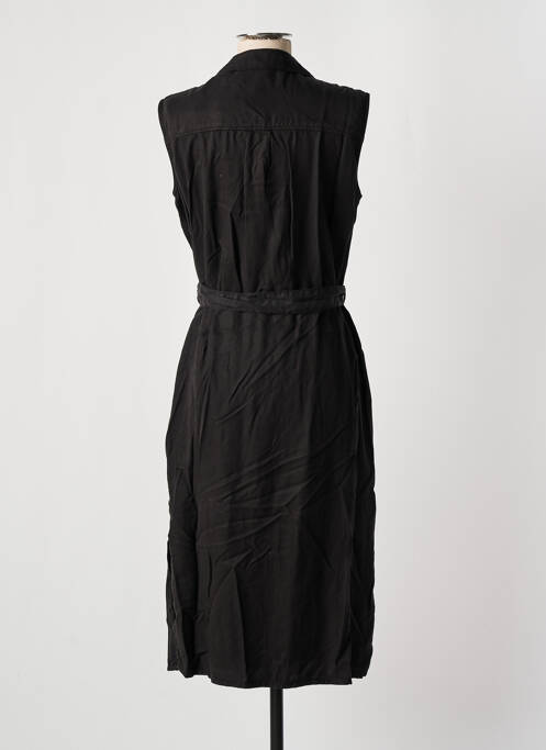 Robe mi-longue noir PEPE JEANS femme