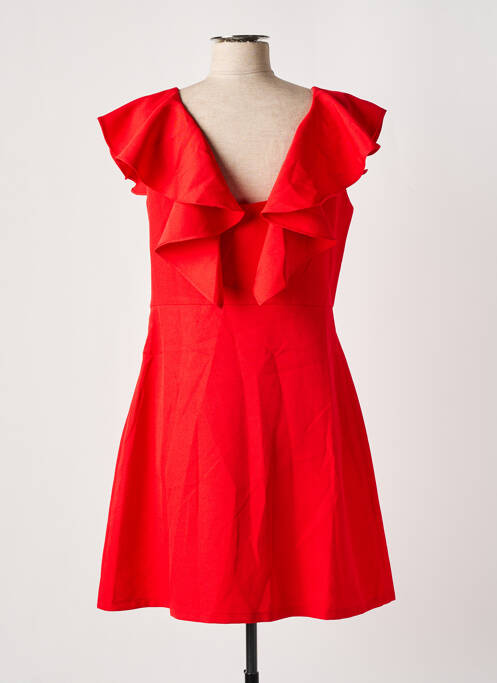 Robe mi-longue rouge MOLLY BRACKEN pour femme