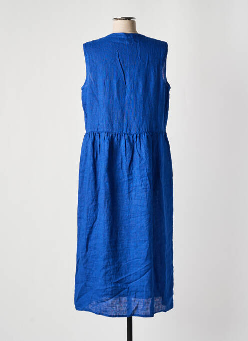 Robe pull bleu LA FEE MARABOUTEE pour femme