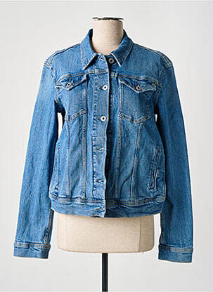 Veste casual poches bleu PEPE JEANS femme
