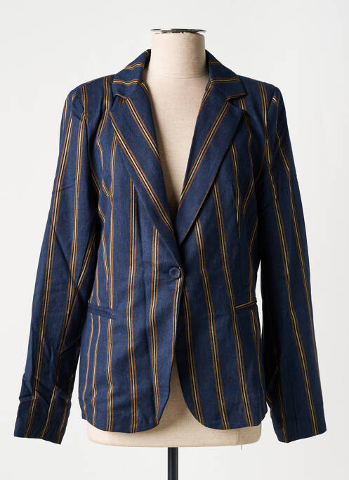 Blazer bleu PAKO LITTO pour femme