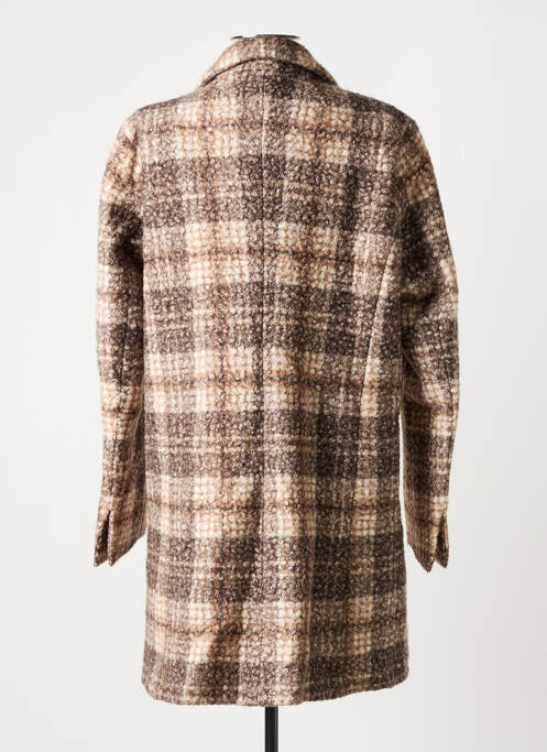 Manteau long marron SIGNE NATURE pour femme