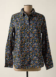 Chemisier imprimé fleurs manches longues bleu PEPE JEANS femme