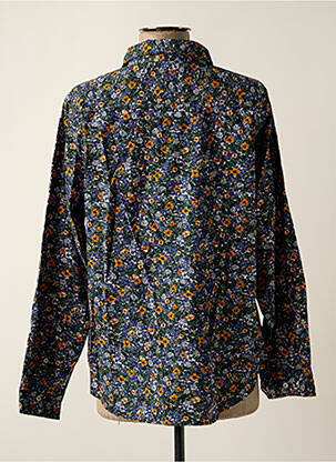 Chemisier imprimé fleurs manches longues bleu PEPE JEANS femme