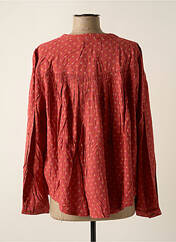 Blouse rouge INDI & COLD pour femme seconde vue