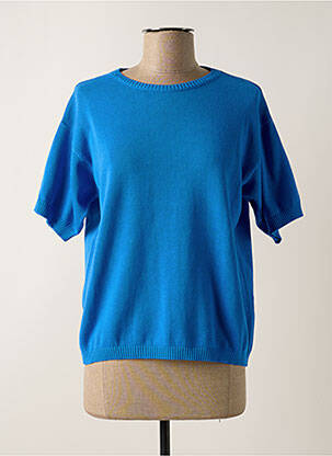 Pull bleu SIGNE NATURE pour femme