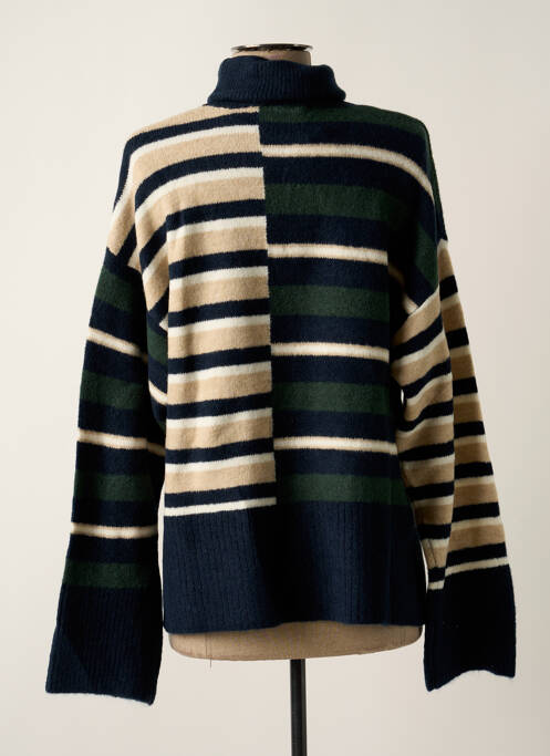 Pull col roulé bleu PEPE JEANS pour femme