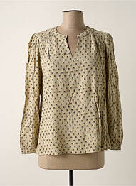 Blouse imprimé fantaisie manches longues gris INDI & COLD femme