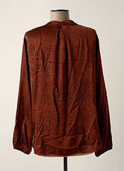 Blouse marron PAKO LITTO pour femme seconde vue