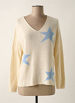 Pull beige PAKO LITTO pour femme