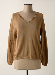 Pull marron PAKO LITTO pour femme seconde vue