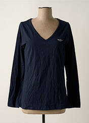 T-shirt bleu PEPE JEANS pour femme seconde vue