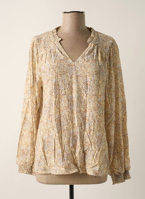 Blouse beige SIGNE NATURE pour femme