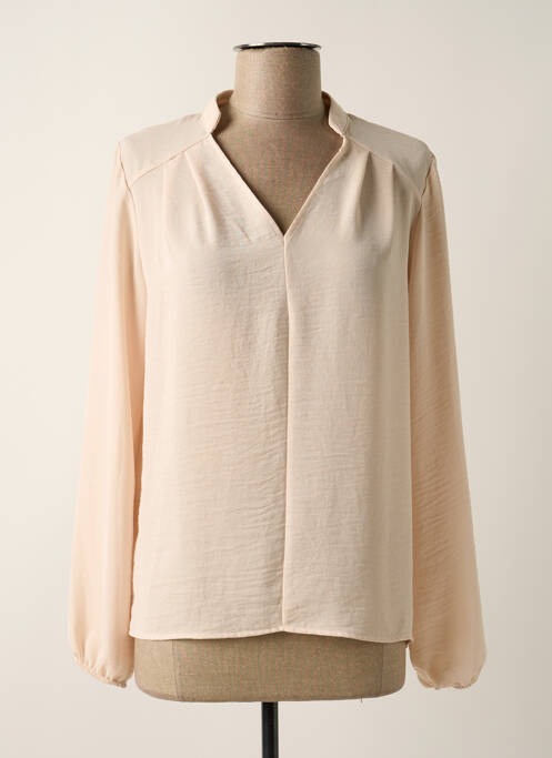 Blouse beige SIGNE NATURE pour femme