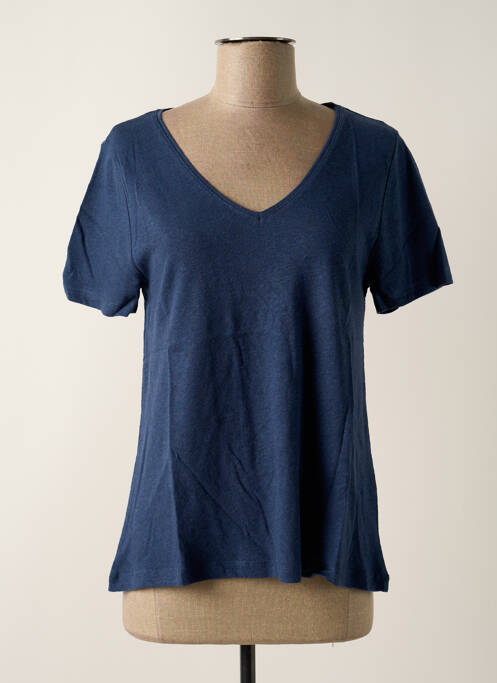 Top bleu MUS & BOMBON pour femme