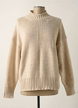 Pull beige INDI & COLD pour femme