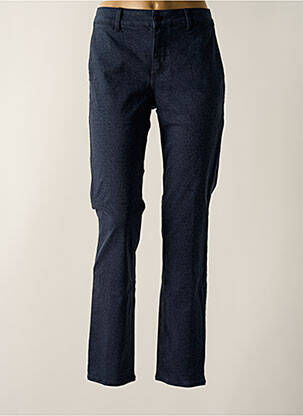 Pantalon slim poches bleu JOY femme