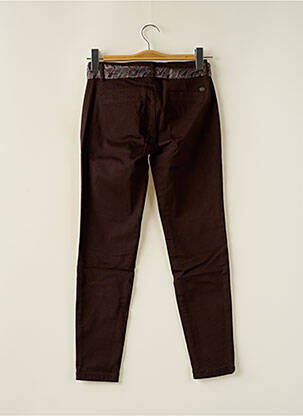 Pantalon slim poches marron FREEMAN T.PORTER femme