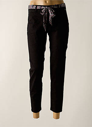 Pantalon 7/8 noir FREEMAN T.PORTER pour femme