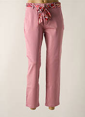 Pantalon 7/8 rose FREEMAN T.PORTER pour femme seconde vue