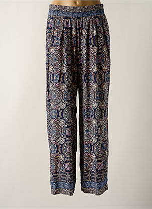 Pantalon droit bleu MOLLY BRACKEN pour femme