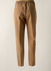 Pantalon slim beige SIGNE NATURE pour femme seconde vue