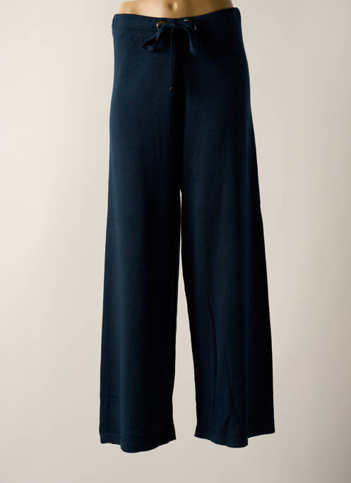 Pantalon flare bleu LA FEE MARABOUTEE pour femme