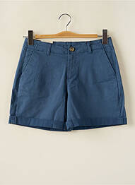 Short fermeture zippée sous rabat boutonné bleu PEPE JEANS femme