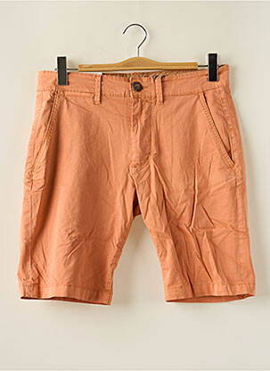Bermuda coupe droite orange PEPE JEANS homme