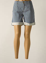 Short bleu HAPPY pour femme seconde vue