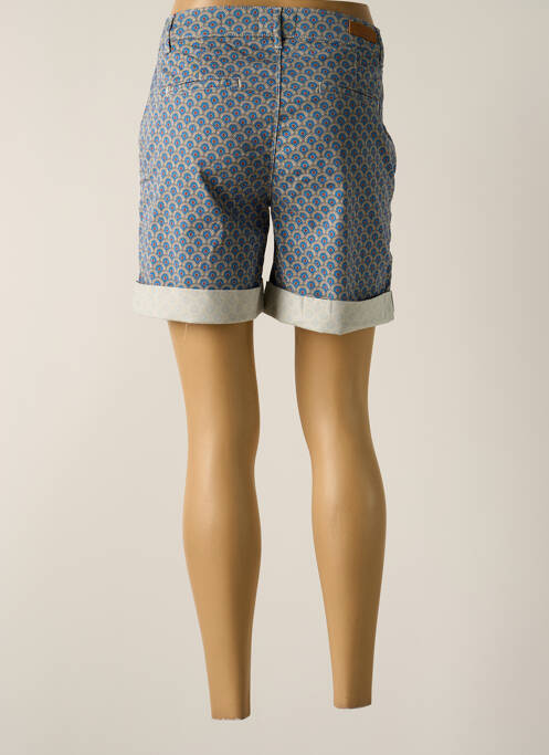 Short bleu HAPPY pour femme