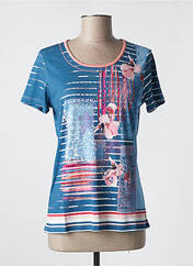 T-shirt bleu KALISSON pour femme seconde vue