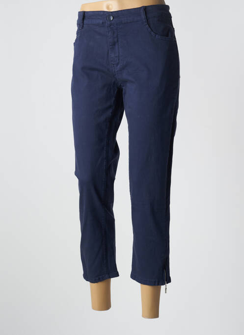 Pantalon 7/8 bleu KALISSON pour femme