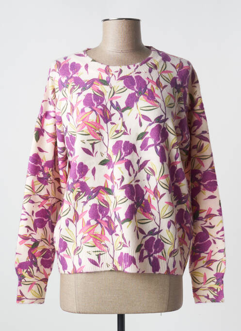 Pull violet INDIE+MOI pour femme