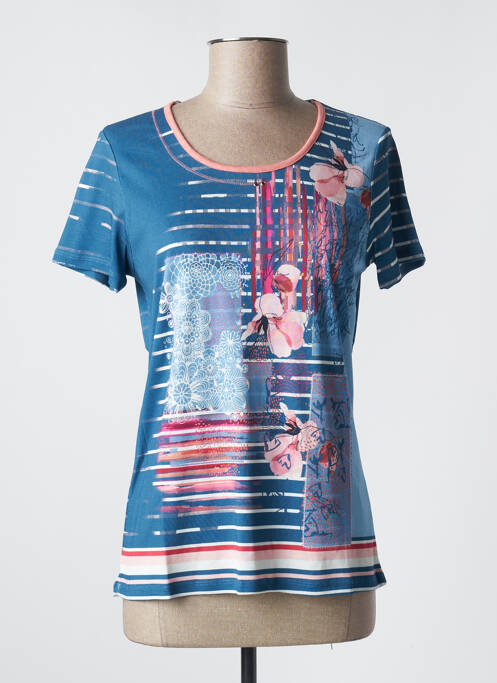 T-shirt bleu KALISSON pour femme