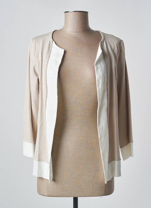 Veste casual beige KALISSON pour femme